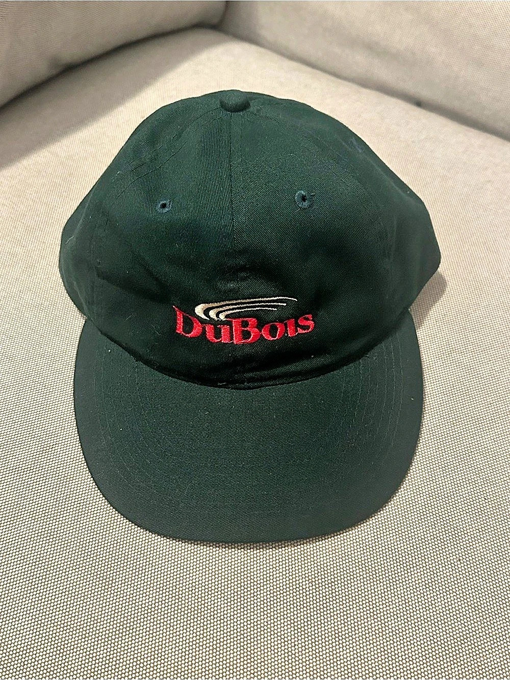 DuBois Embroidered Cap in Green